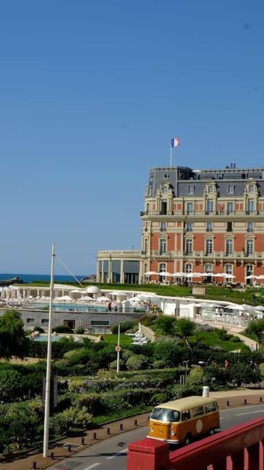 Appartement Le Sahel - Vue Imprenable Sur L'Ocean ビアリッツ エクステリア 写真
